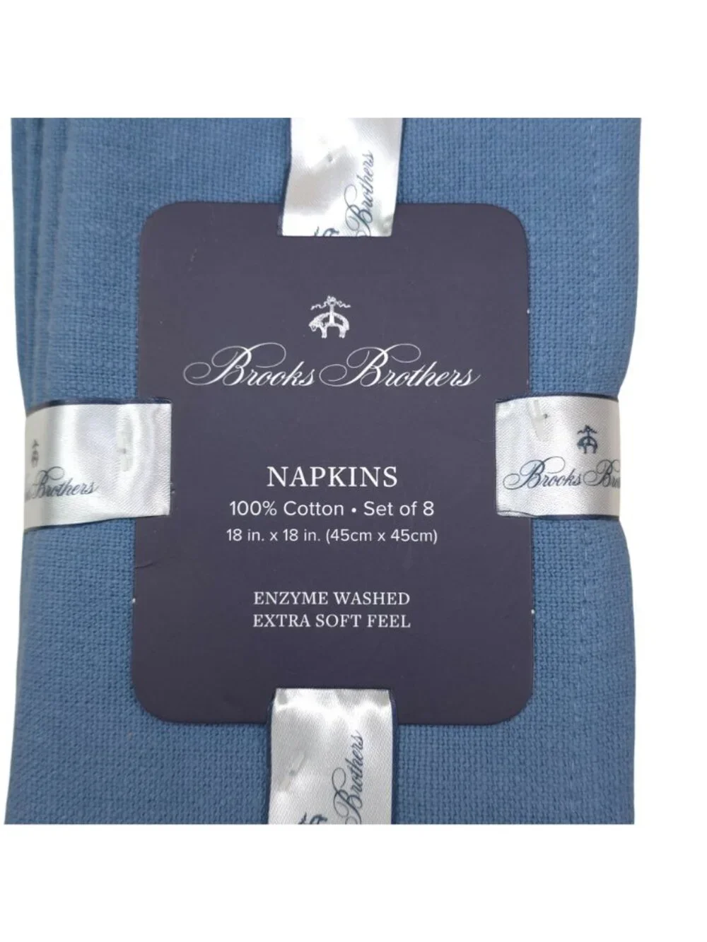 Brooks Brothers Set of 8 Napkins 18